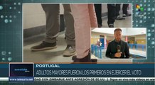 Portugueses participan en elecciones parlamentarias anticipadas