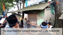 Kios Penjual Obat Terlarang di Garut di Amuk Ormas Gabungan