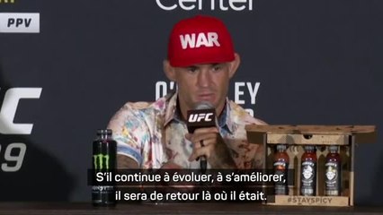 UFC 299 - Poirier : "Si Saint Denis continue à s'améliorer, il sera de retour là où il était"