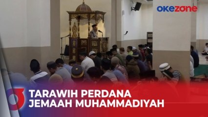 Tarawih Perdana Jemaah Muhammadiyah di Makassar Berlangsung Khusyuk