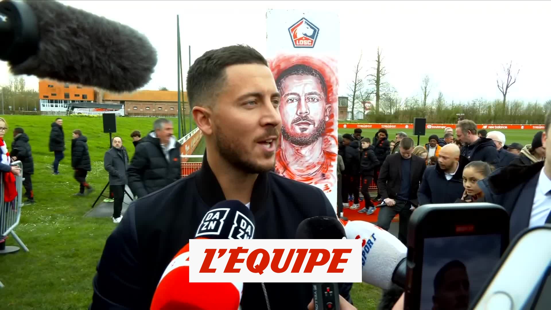 Hazard Mon histoire avec le foot n est pas terminee Foot L1 Lille
