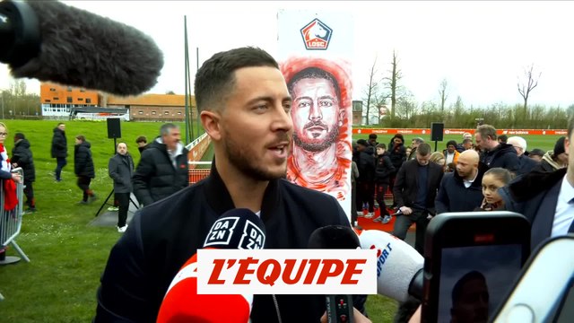 Hazard : «Mon histoire avec le foot n'est pas terminée» - Foot - L1 - Lille