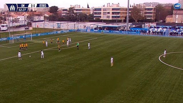 U17N I OM 1-0 Istres FC : Le but