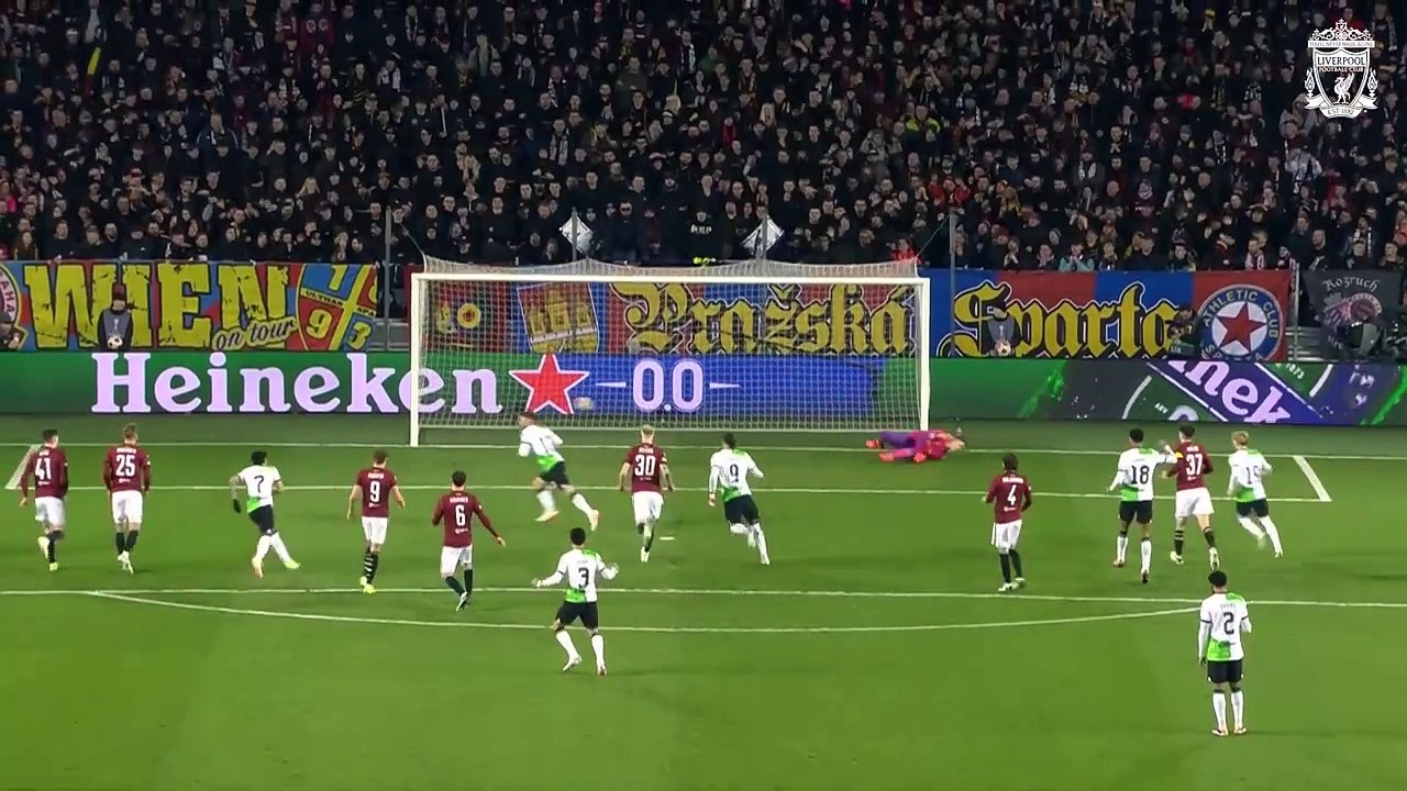 Darwin Nunez Double! - Sparta Prague 1-5 Liverpool - Highlights