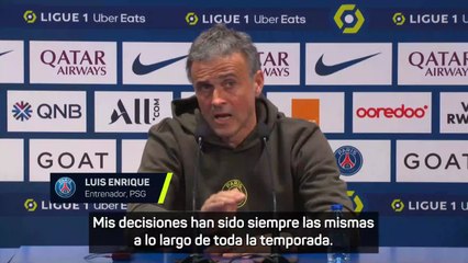 Luis Enrique, sobre Mbappé: “Cuando se pronuncien las partes, seré pronunciado”