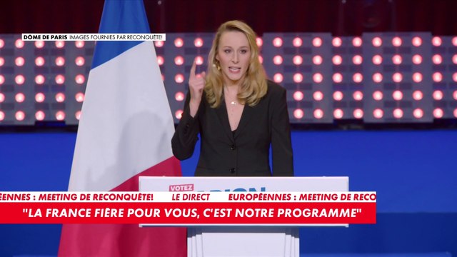 Marion Maréchal : «Attention Monsieur Erdogan, nous aussi, nous avons notre fierté, nous savons d'où nous venons et où nous allons, nous savons que nous avons 1.500 ans d'histoire à défendre»