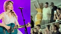 Taylor Swift Invite Travis Kelce to The Stage During Performance in Singapore