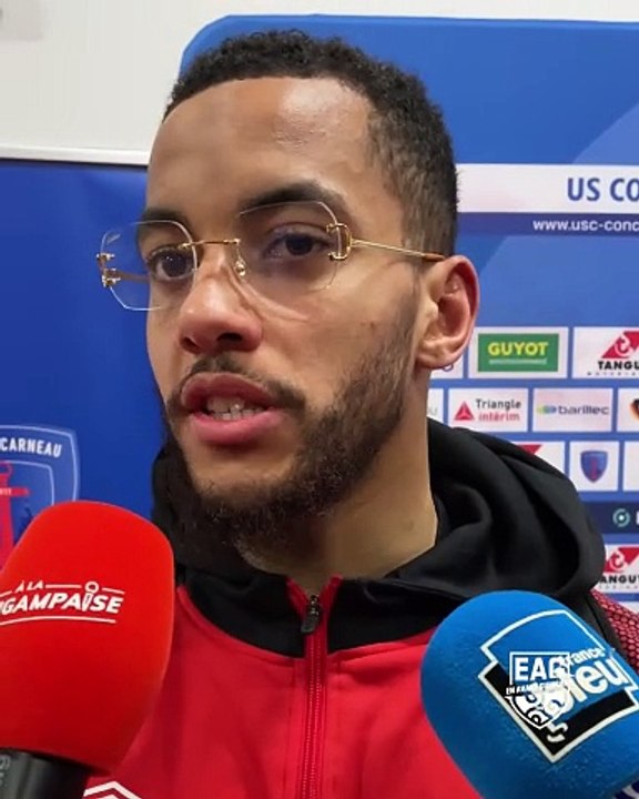 US Concarneau - EAG (2-3) : les mots de Maxime Sivis après la victoire