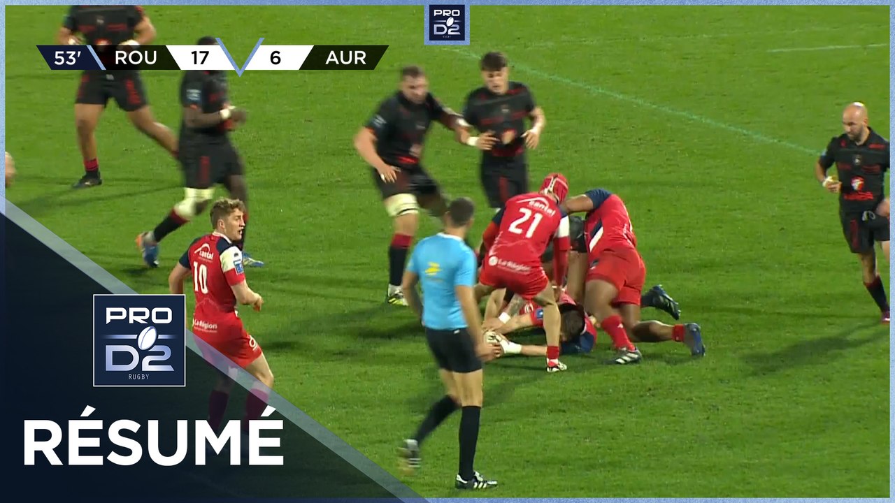 PRO D2 Saison 2023-2024 J23 - Résumé Rouen Normandie Rugby - Stade Aurillacois