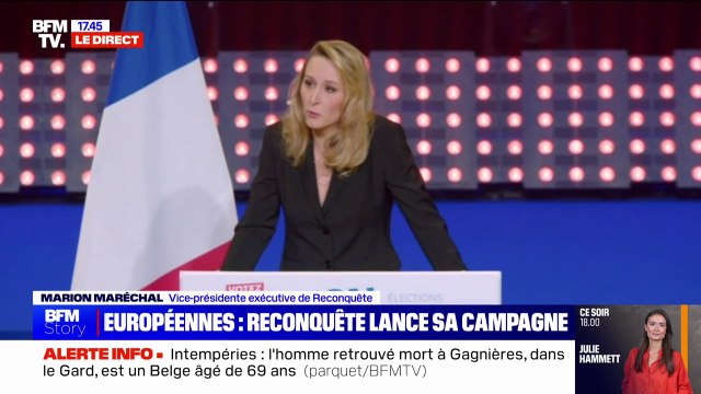 Élections européennes: Reconquête lance sa campagne lors d'un meeting à Paris ce dimanche