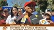 Sucre | Ciudadanos de la parroquia San Juan fueron beneficiados con la entrega de ayudas técnicas