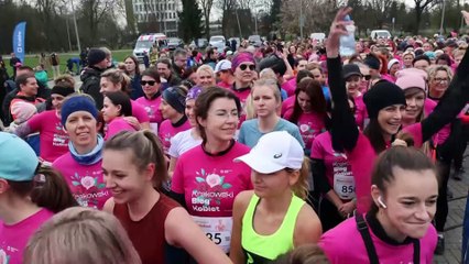 Krakow - pierwszy krakowskiego bieg kobiet