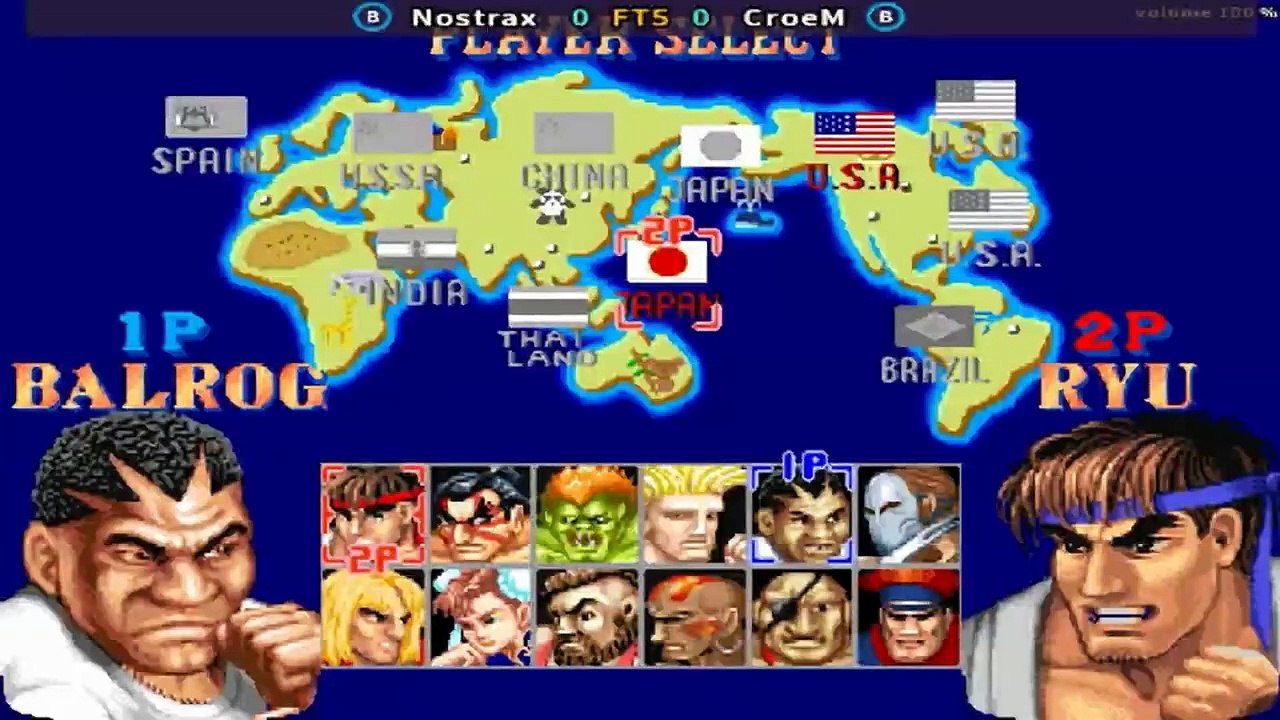 Street Fighter II'_ Champion Edition - Nostrax vs CroeM FT5