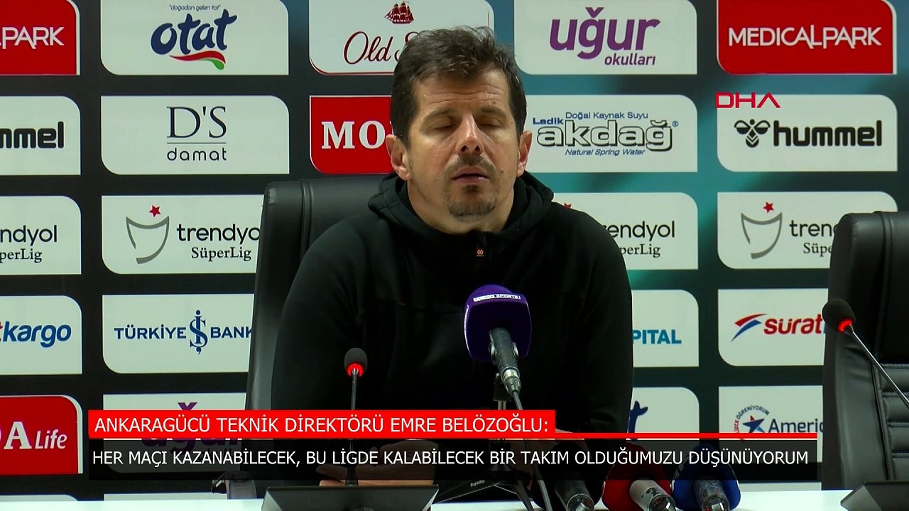 Emre Belözoğlu: Ligde kalabilecek bir takım olduğumuzu düşünüyorum