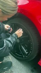 Painting Rims With Nail Polish