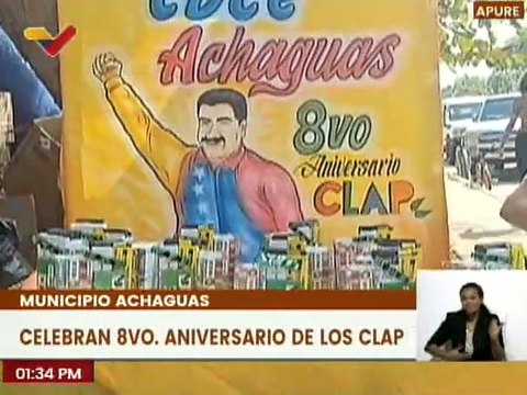 Habitantes del mcpio. Achaguas beneficiados con jornada de alimentación en el edo. Apure