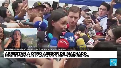 Informe desde Caracas: detienen a un cuarto integrante de la campaña María Corina Machado