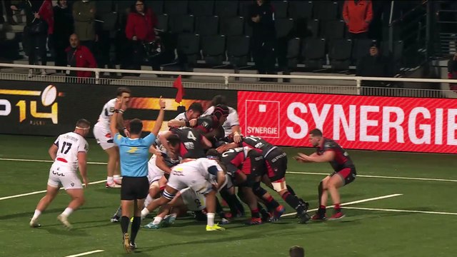 TOP 14 - Essai de Guillaume MARCHAND (LOU) - LOU Rugby - Castres Olympique