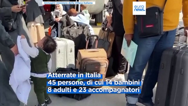 Gaza: bambini palestinesi arrivati in Italia, verranno curati negli ospedali nazionali