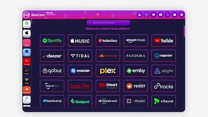 MusConv app - How to Transfer Playlists from Apple Music to Spotify (and vice-versa)