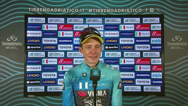 Tirreno-Adriatico 2024 - Jonas Vingegaard : C'est un très beau trophée, l'un des plus emblématiques en cyclisme