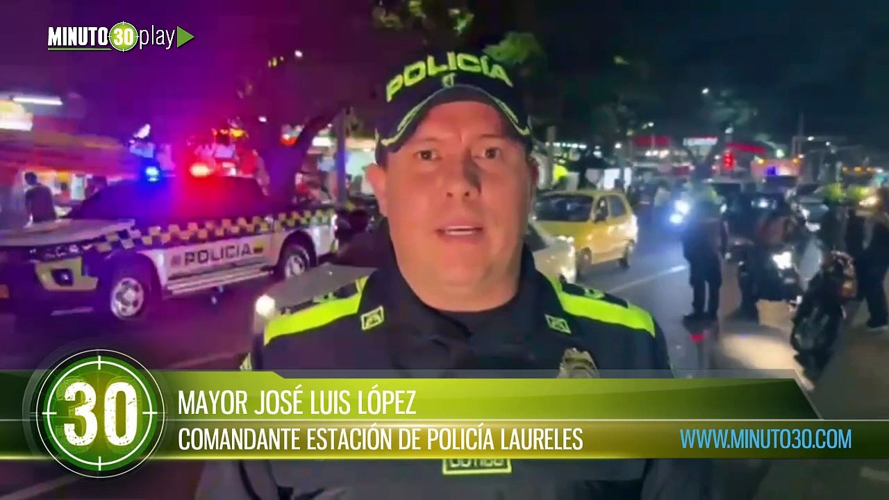 Hurto frustrado en La Castellana: "En lo que va del año, 40 capturas en Laureles"