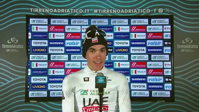 Tirreno-Adriatico 2024 - Juan Ayuso : Continuer dans cette voie pour un jour être capable de battre Jonas Vingegaard