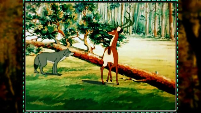 Мультфильм Олень и волк 1950