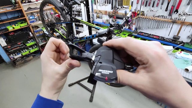 Bike shifter replacement. Bicycle front derailleur adjustment. | DIY