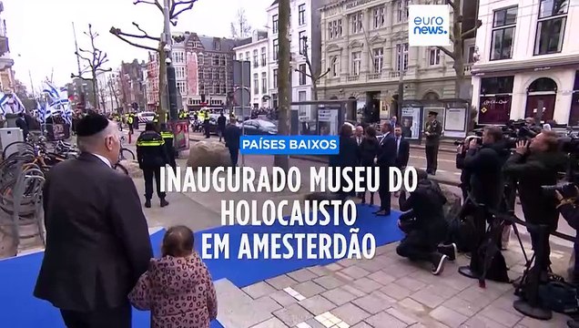 Visita do presidente israelita a Amesterdão gera protestos