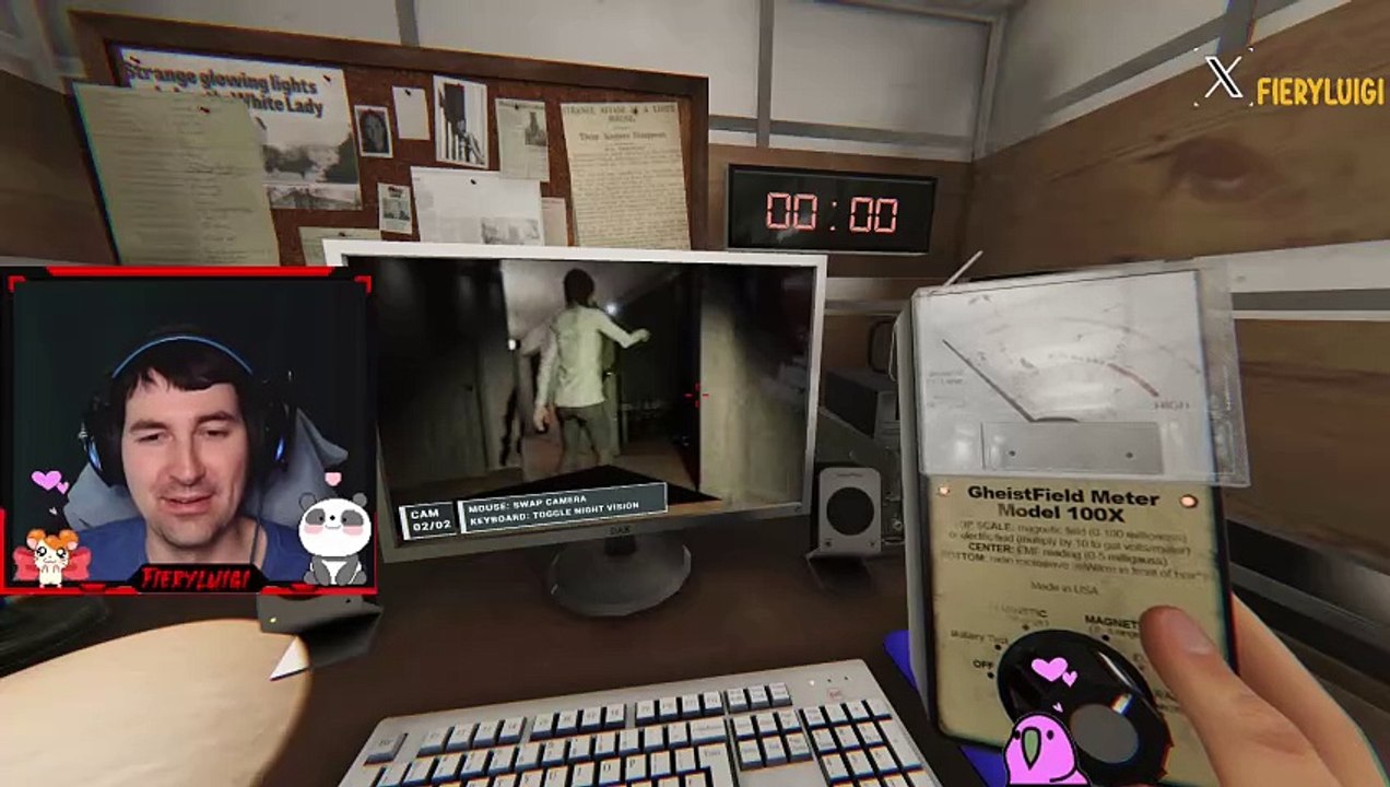 Friends Lobby Part 3 Phasmophobia first-person psychological horror part A