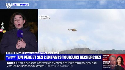 Intempéries dans le Gard: un père et ses deux enfants toujours portés disparus, les recherches suspendues jusqu'à lundi matin
