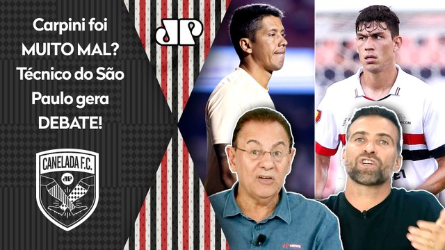 EU ACHEI ISSO UM ABSURDO, cara! O Carpini NÃO PODE... São Paulo SOBREVIVE no Paulistão no SUFOCO!