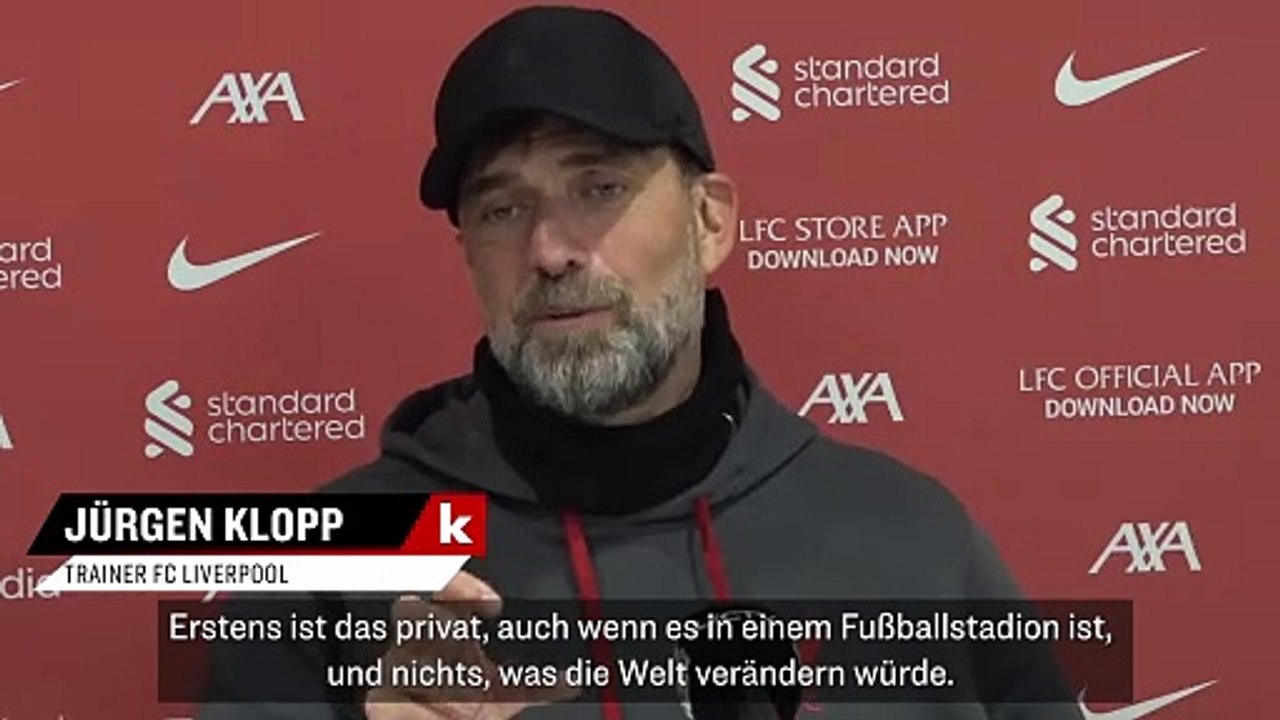 Klopps Umarmung mit Guardiola: 'Werden nach der Karriere wahrscheinlich Freunde'