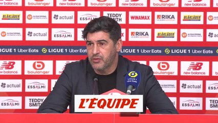 Fonseca : «Content de la mentalité, mais pas du résultat» - Foot - L1 - Lille