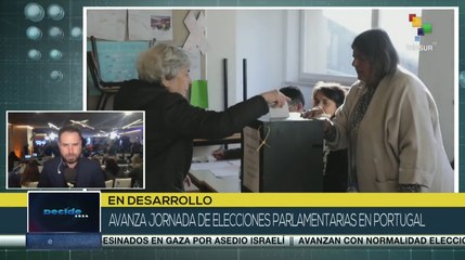 Avanza jornada de elecciones parlamentarias en Portugal.