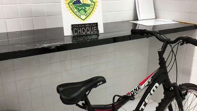 Pelotão de Choque recupera bicicleta furtada durante abordagem a veículo no Santa Cruz