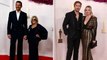Ryan Gosling and Bradley Cooper arrive on Oscars red carpet with their mothers
