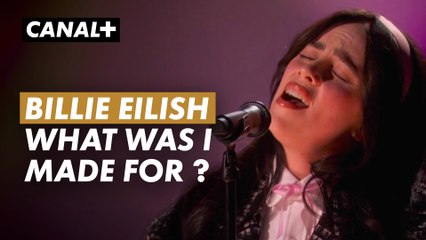 Billie Eilish chante aux Oscars "What was I made for?" - Oscars 2024