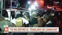 Todavía en duda el traslado de Camacho a Santa Cruz para su audiencia