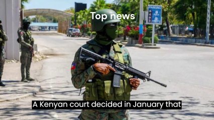 US military evacuates personnel in Haiti. and strengthened security amid gang violence.