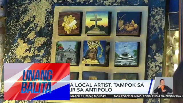 Obra ng mga local artist, tampok sa isang art fair sa Antipolo | UB