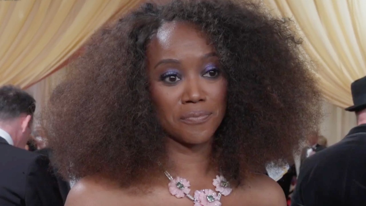 Erika Alexander Expresses the Importance for Films Like 'American Fiction' at the Oscars | THR Video