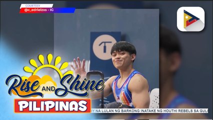 Carlos Yulo, wagi ng bronze medal sa 2024 Fig Artistic Gymnastics World Cup sa Azerbaijan