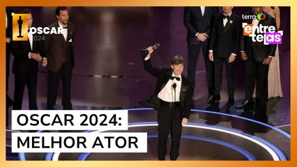 Cillian Murphy vence prêmio de Melhor Ator por “Oppenheimer”