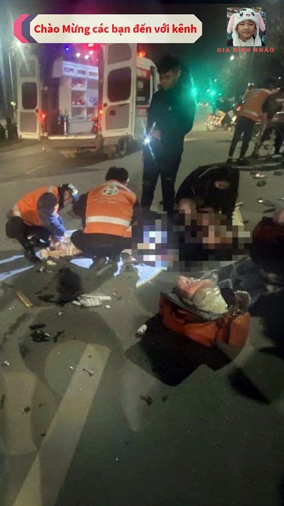 Phóng xe máy chạy ngược chiều gây tai nạn kinh hoàng, 3 người thương vong