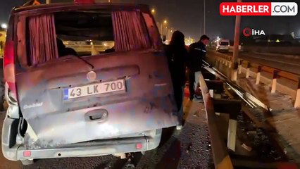 Kocaeli'de iki hafif ticari araç çarpıştı: 1 yaralı