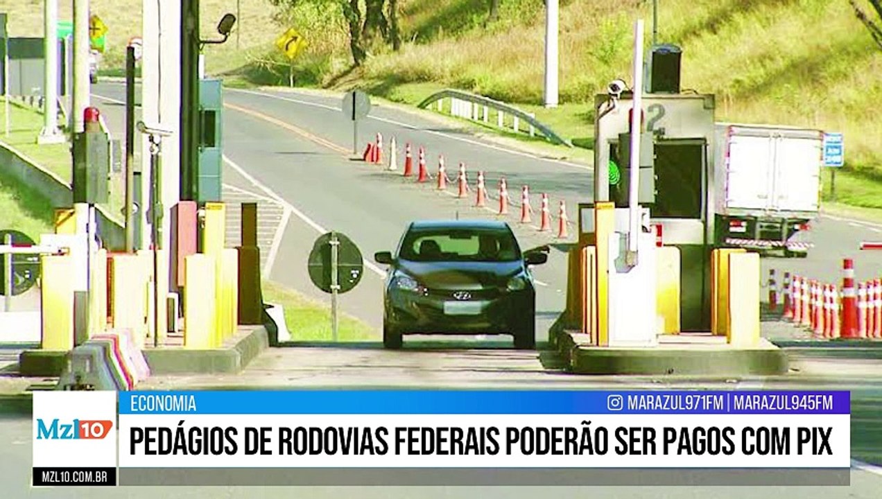 Pedágios de rodovias federais poderão ser pagos com PIX