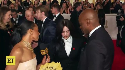 Billie Eilish Jokes Shes Skipper to Margot Robbies Barbie on Oscars Night -Exclusive-