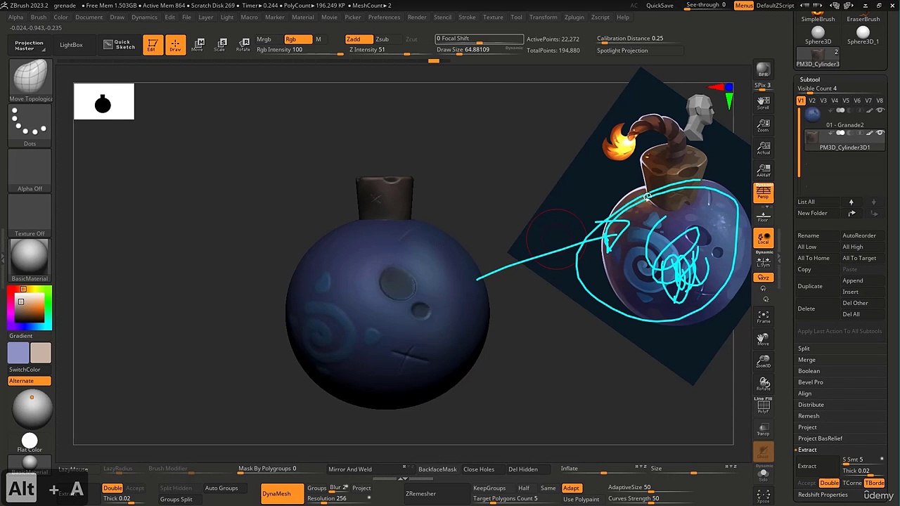 2.8 Continuing The Grenade